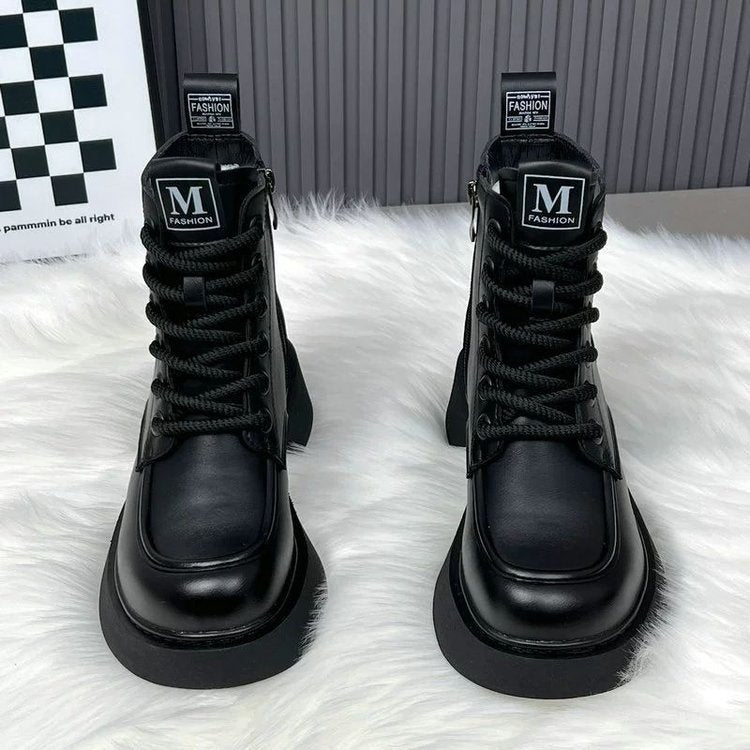 Kışlık Peluş Astar Kalın Taban Bot