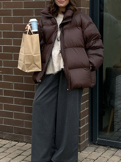 Oversize Şişme Mont